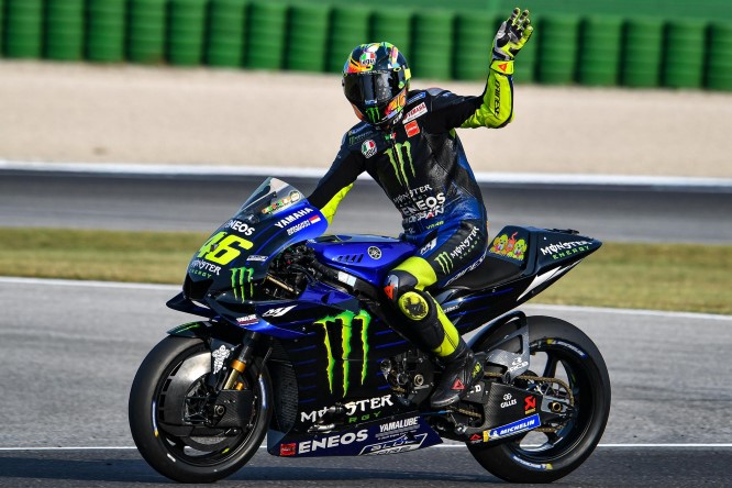 MotoGP | Domani Rossi con la M1 per le strade di Tavullia