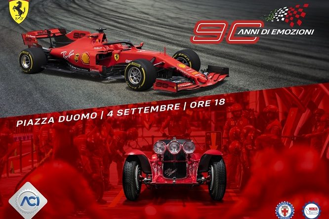90 anni di emozioni con ACI e Ferrari