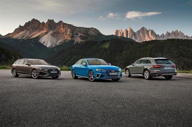 Audi gamma A4, via agli ordini di allroad quattro e S4