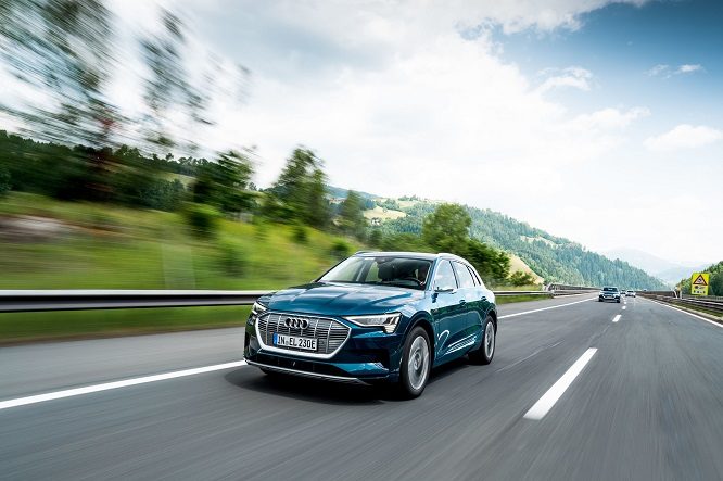 Audi e-tron: 10 Paesi in 24 ore, sfida superata