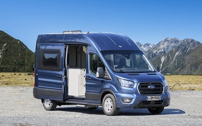 Ford, il camper concept Big Nugget al Caravan Saloon