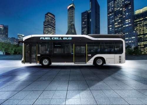 Toyota Sora, l’autobus Fuel Cell diventa più sicuro