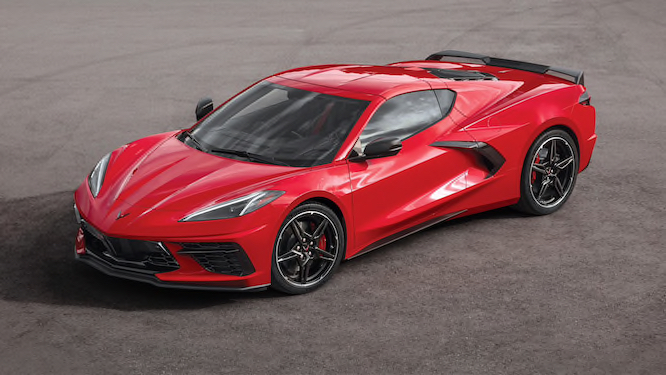 Una Corvette C8 che sembra una Ferrari