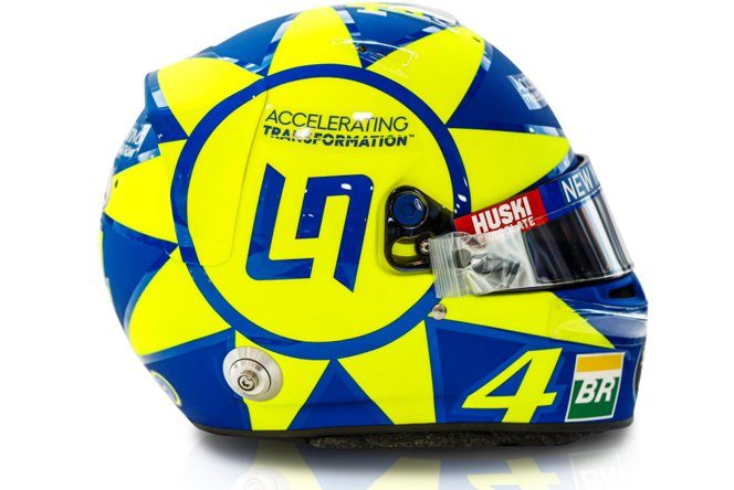 Norris: casco con livrea alla Valentino Rossi per Monza