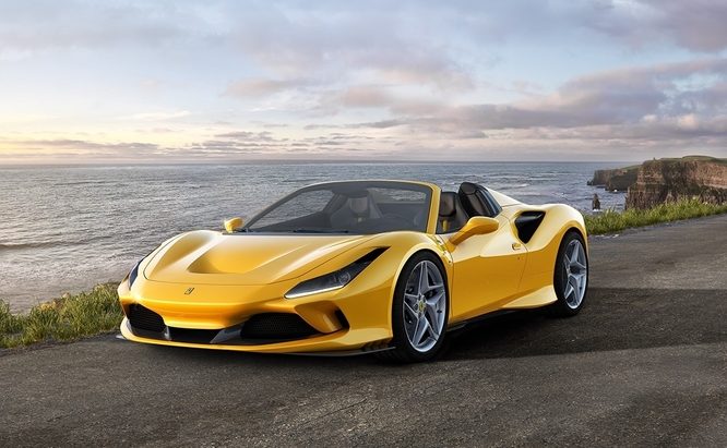 Ferrari F8 Spider, il V8 scoperto da 720 CV