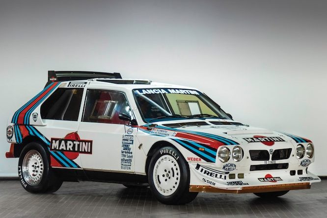 Lancia Delta S4 guidata da Henri Toivonen all’asta