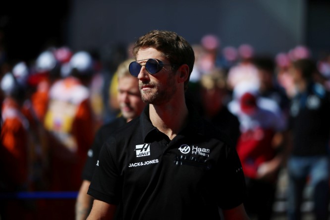 Grosjean, a Suzuka un sabato molto diverso dal solito