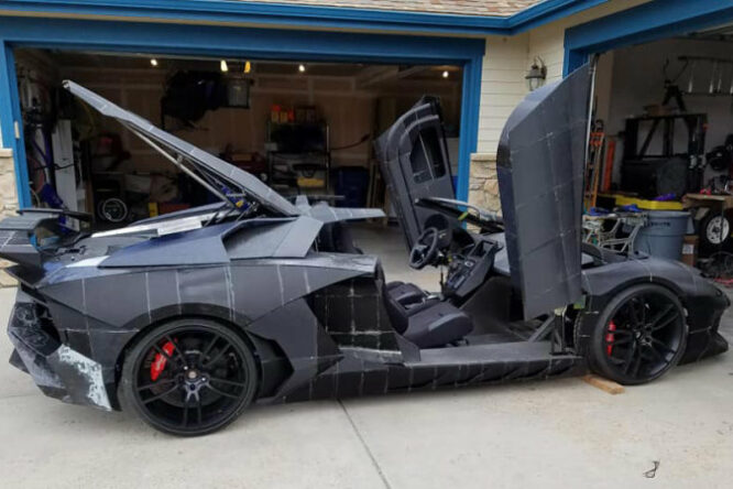 Una Lamborghini Aventador stampata in 3D