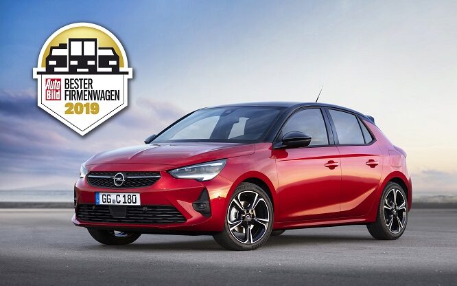Nuova Opel Corsa eletta “Auto aziendale dell’anno”