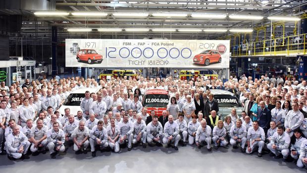 FCA, a Tychy la fabbrica da record: 12 milioni di auto prodotte