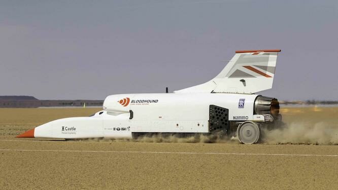 La Bloodhound ha superato gli 800km/h in un test