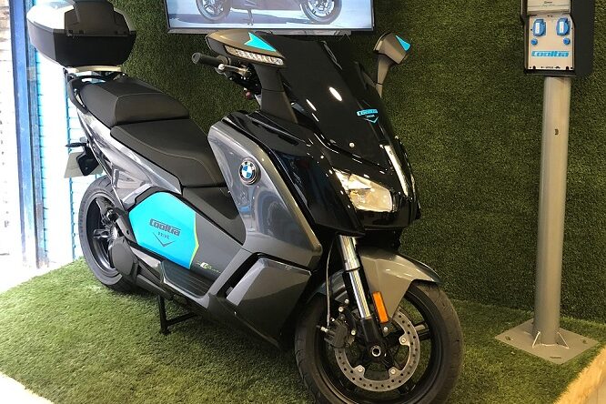 BMW C evolution, l’e-scooter al servizio di Cooltra