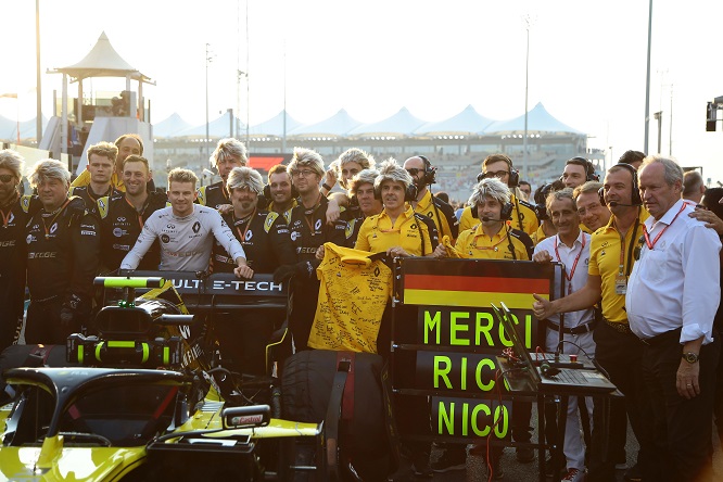 Hulkenberg driver of the day del suo ultimo GP