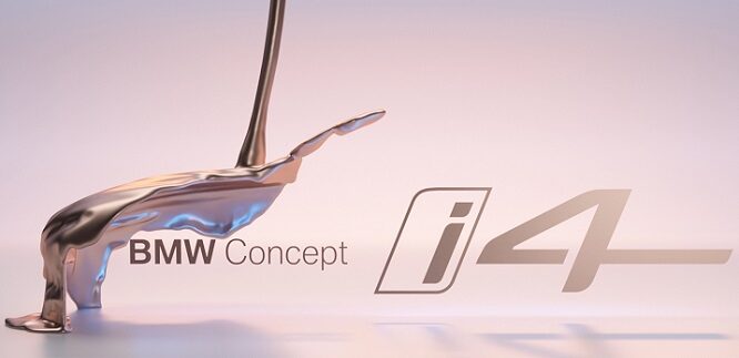 BMW Concept i4, un teaser ne anticipa il debutto