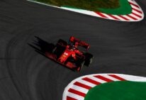 Leclerc nei test di Barcellona