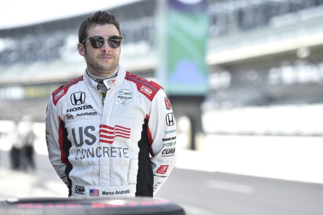 Marco Andretti, ritorno a scuola guida