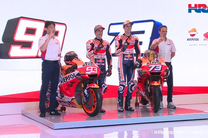 MotoGP | Presentata la nuova Honda dei fratelli Marquez