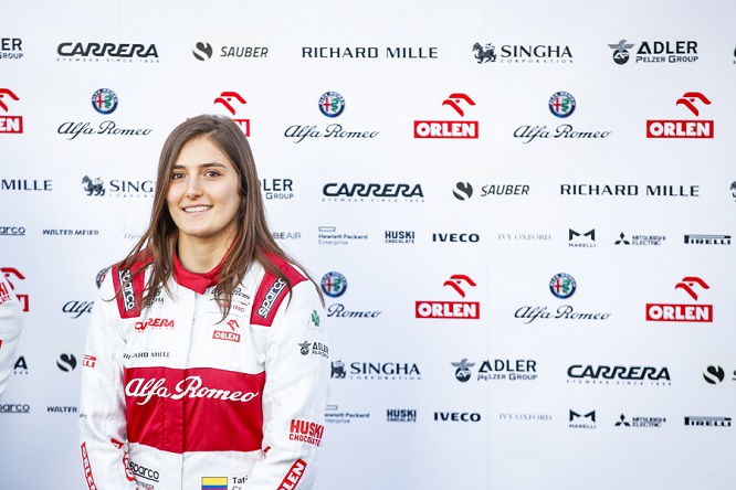 Alfa Romeo conferma Tatiana Calderon