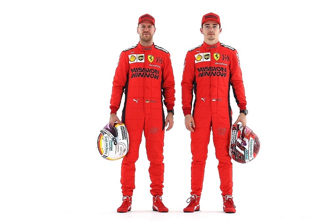 Ferrari, nuove tute rossonere - FOTO - F1 Team - Formula 1 - Motorsport