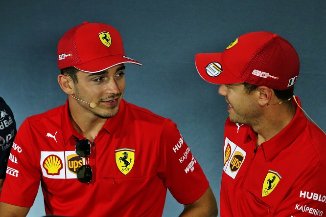 Leclerc: “Felice se Vettel resterà”