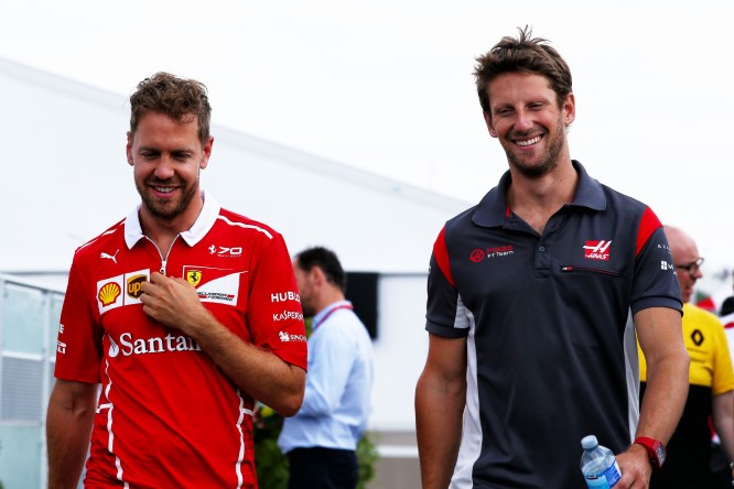 Grosjean: “Pensavo che Vettel sarebbe rimasto in Ferrari”