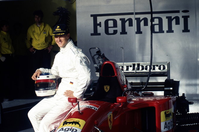 La prima Ferrari guidata da Schumacher è in vendita