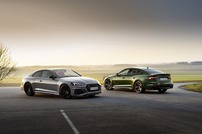 Audi RS5 Sportback e Coupé, nuovo look