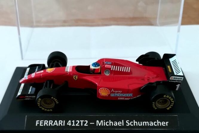 Febbre Schumacher: Ferrari 412 T2 di Manuel