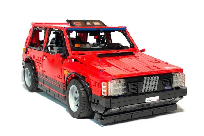 Miti in formato Lego: ecco la Fiat Uno Turbo