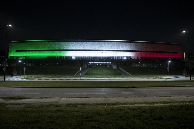 Il MAUTO si illumina con il Tricolore