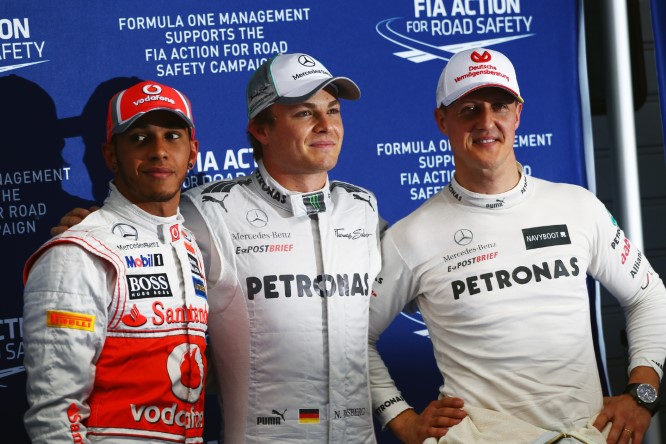 Rosberg, dalla sfida con Schumacher a quella con Hamilton