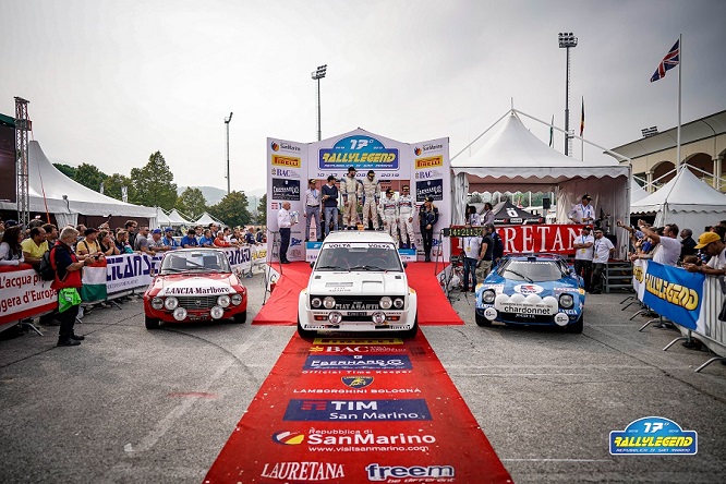 RallyLegend 2020 dal 1 al 4 ottobre