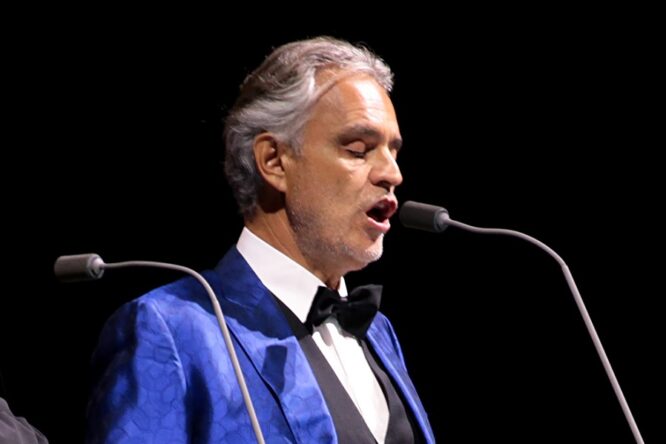 L’inusuale Bocelli sul coronavirus