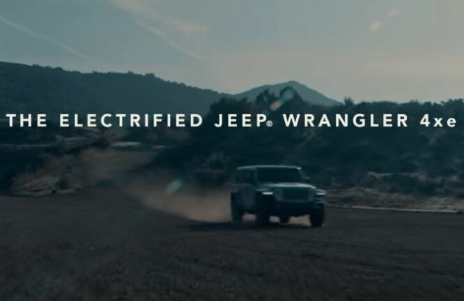 Jeep Wrangler ibrida plug-in debutta con un video teaser