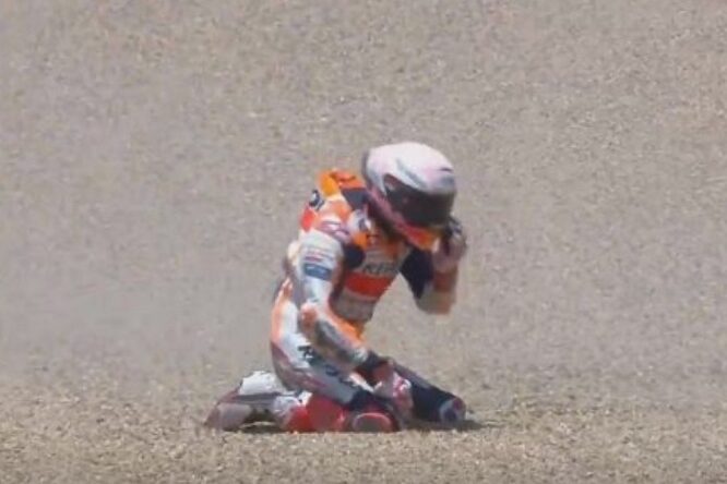 MotoGP | Incidente Marquez: frattura omero, martedì operazione