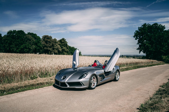 Mercedes SLR McLaren, all’asta una rarissima Stirling Moss