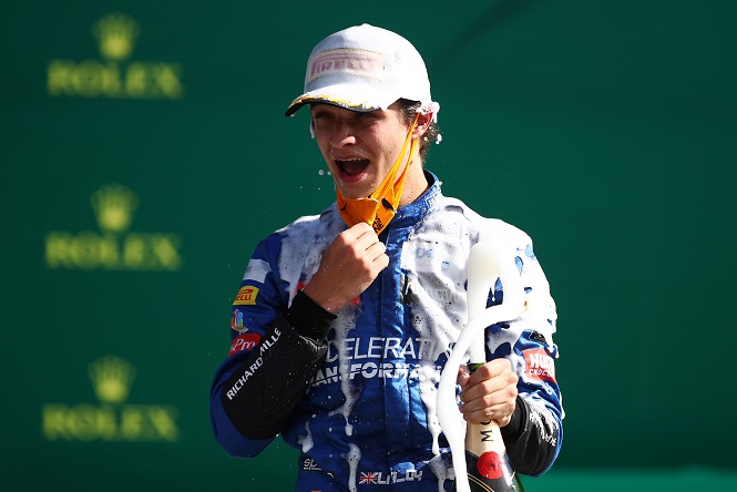 Lando Norris, lo stakanovista