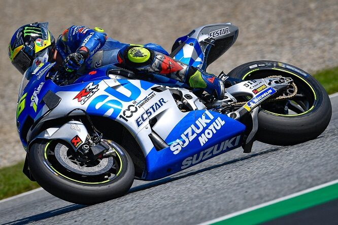 MotoGP | PL1 Catalogna: le cadute di Mir e Lecuona