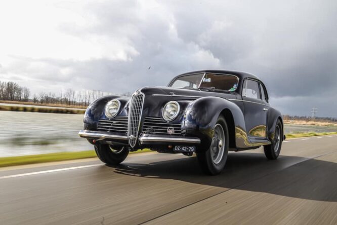 Alfa Romeo, all’asta una rara 6C 2500 Sport Berlinetta