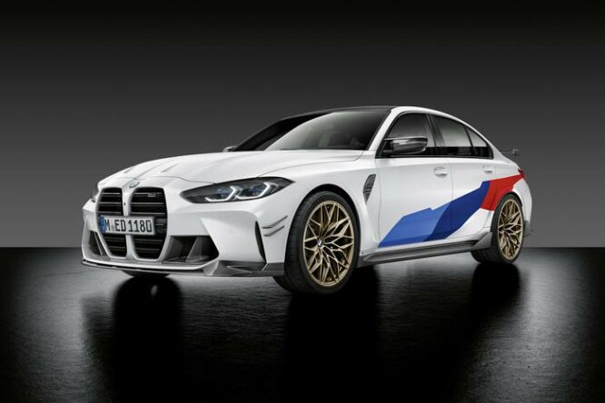 BMW, arrivano gli accessori Performance per M3 e M4