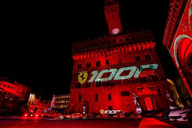 Ferrari, grande festa a Firenze per il 1000° GP