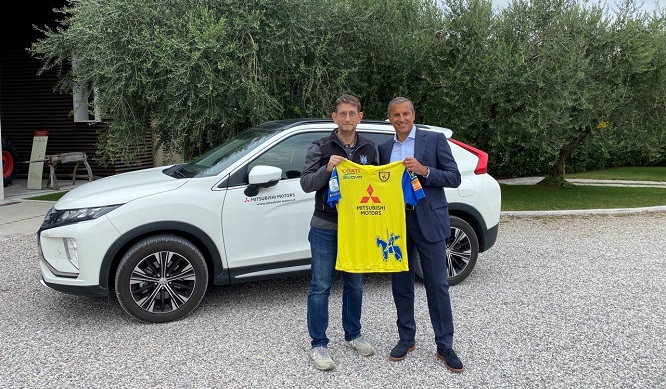 Mitsubishi rinnova la partnership con il Chievo Calcio