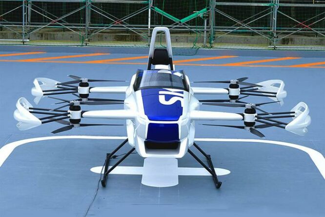 SD-03, primo volo per il drone monoposto di SkyDrive