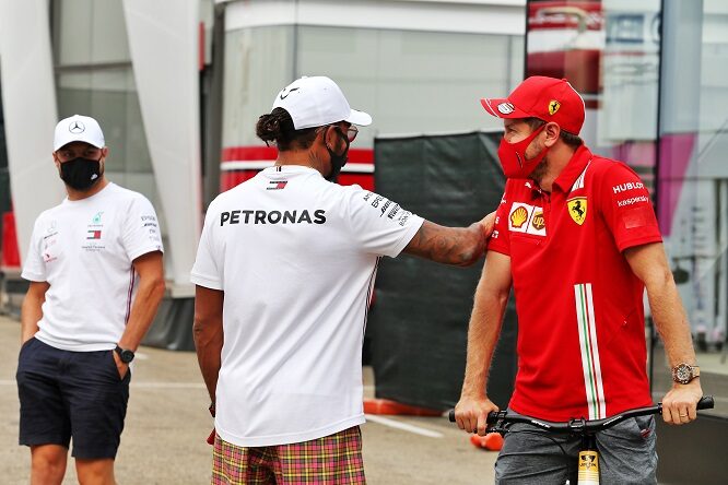 Hamilton: “Contento per Vettel”