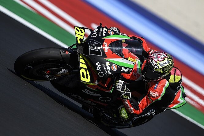 MotoGP | Aprilia, A.Espargaro in top-10 dopo le PL2