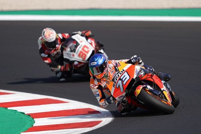 MotoGP | Nakagami e Alex Marquez riportano in alto la Honda