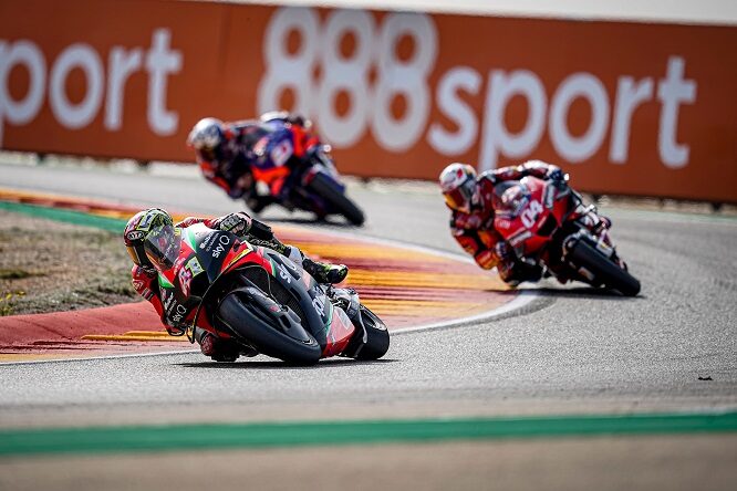 MotoGP | Doccia fredda per l’Aprilia a Teruel