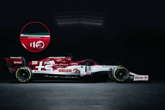 Alfa Romeo: oggi di Racing c'è solo un adesivo