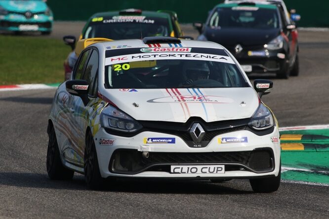 Clio Cup 2020, a Monza in gara 2 vince Vallarino