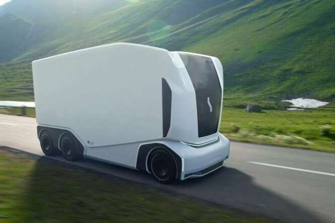 Einride Pod, il camion che carica la merce e guida da solo